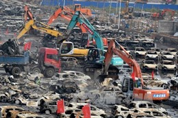 Số người thiệt mạng trong vụ nổ Thiên Tân tăng lên 121 